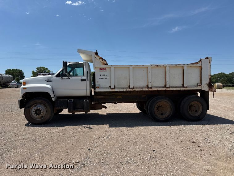 image for item FB6769 1995 GMC Top Kick C6500 dump truck