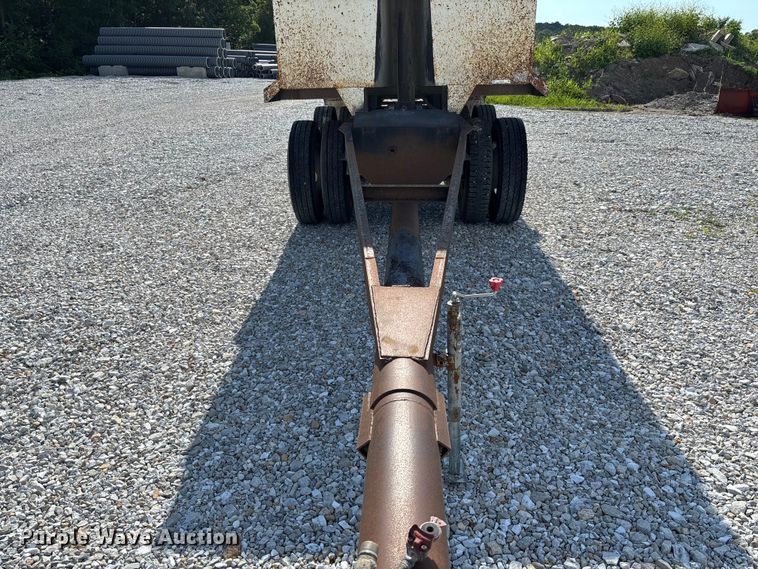 image for item FC1679 End dump pup trailer