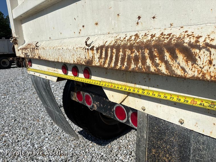 image for item FC1679 End dump pup trailer
