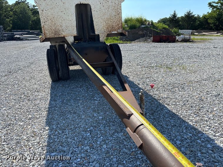 image for item FC1679 End dump pup trailer