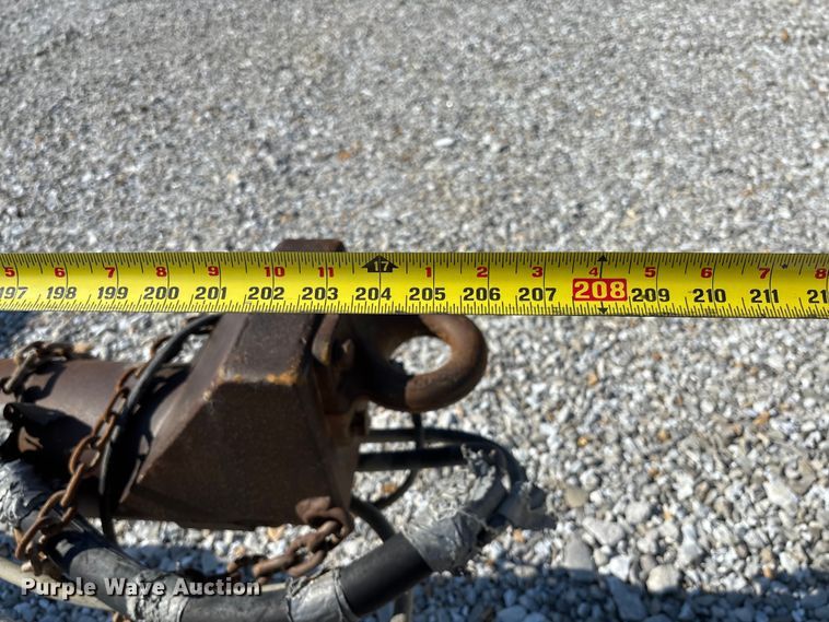 image for item FC1679 End dump pup trailer