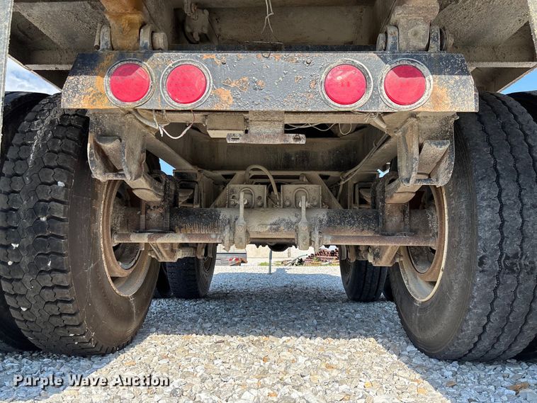 image for item FC1679 End dump pup trailer