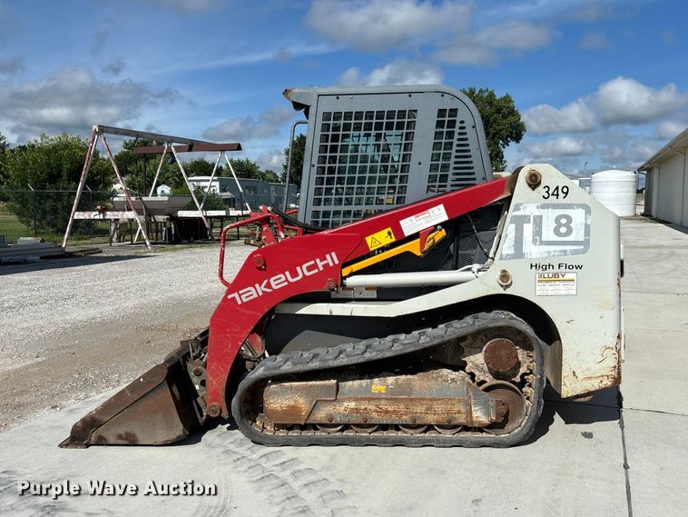 image for item FC1704 2016 Takeuchi TL8 tracked skid steer loader