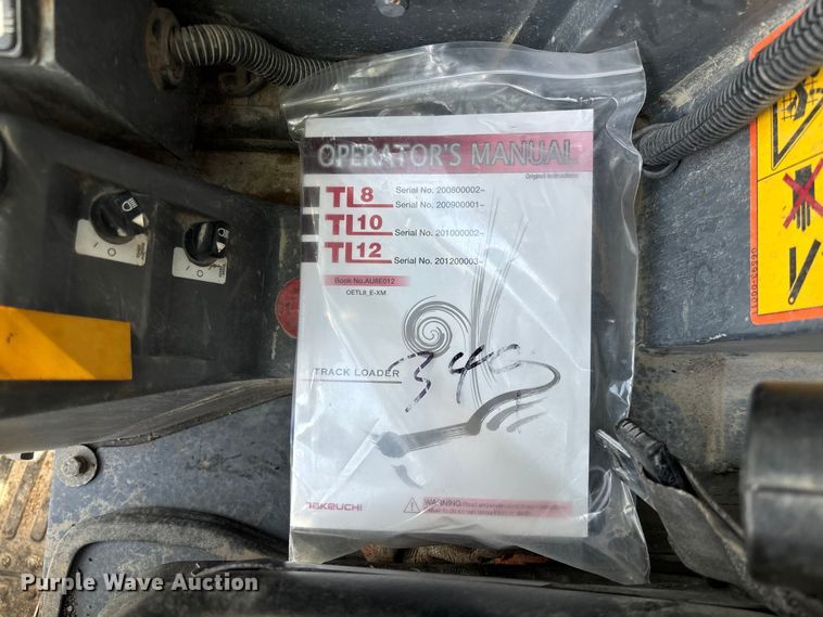 image for item FC1704 2016 Takeuchi TL8 tracked skid steer loader