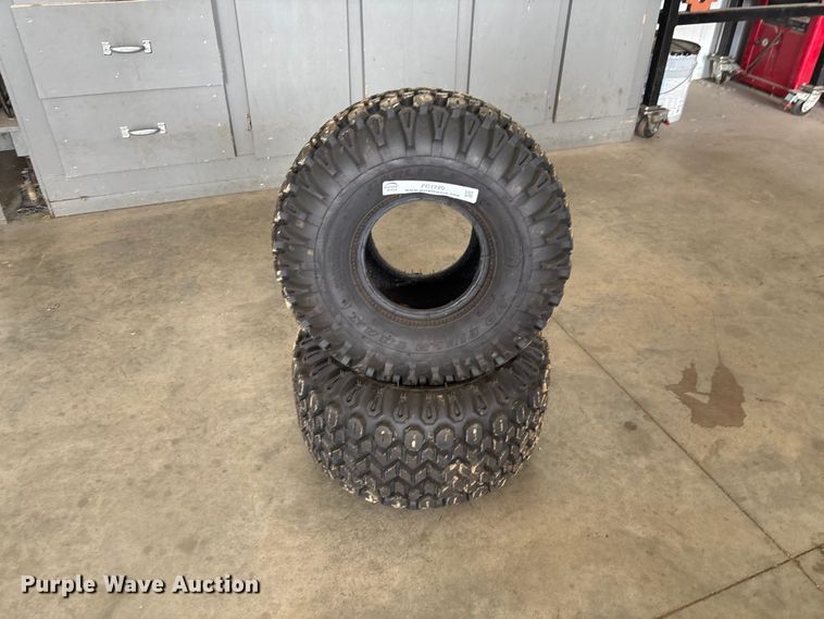 image for item FC1720 (2) Carlisle HD Field Trax 22.5x10-8 tires