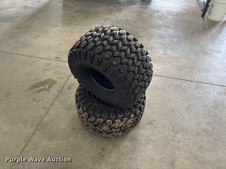 image for item FC1720 (2) Carlisle HD Field Trax 22.5x10-8 tires