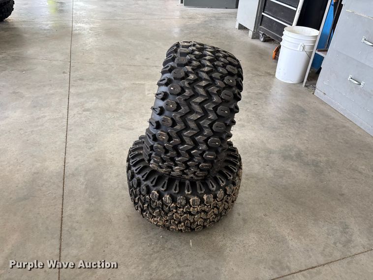 image for item FC1720 (2) Carlisle HD Field Trax 22.5x10-8 tires