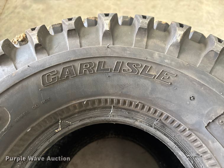 image for item FC1720 (2) Carlisle HD Field Trax 22.5x10-8 tires