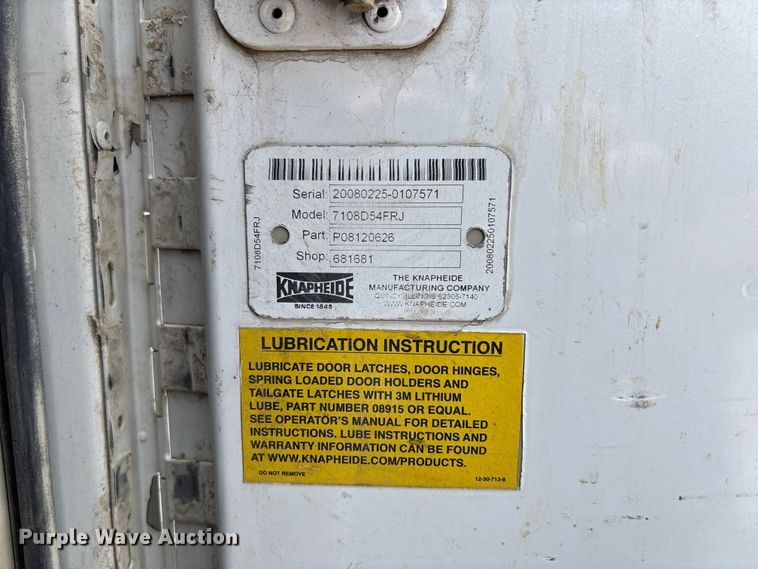 image for item FC1721 2008 Ford F450 Super Duty XL utility / service truck