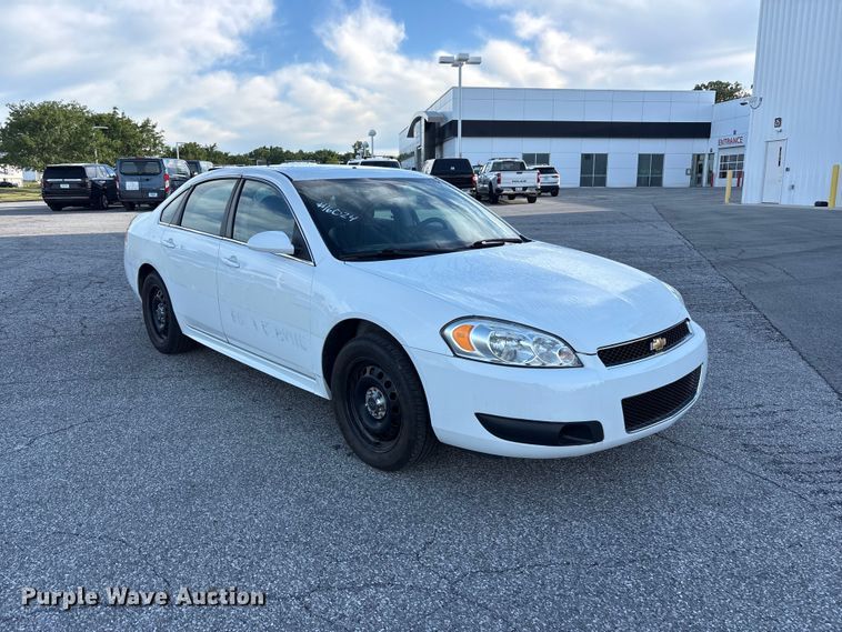 image for item FC2408 2016 Chevrolet Impala Police Cruiser 