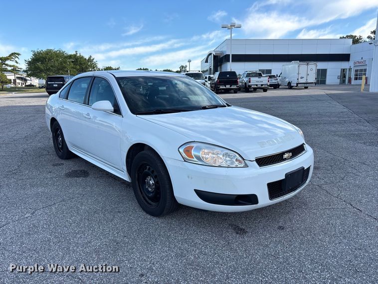 image for item FC2410 2016 Chevrolet Impala Police Cruiser 
