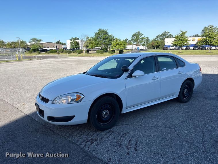 image for item FC2411 2016 Chevrolet Impala Police Cruiser 