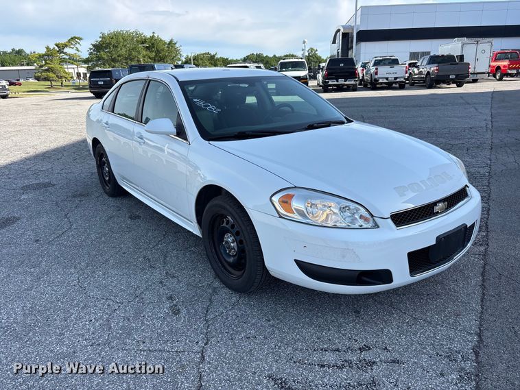 image for item FC2413 2016 Chevrolet Impala Police Cruiser 