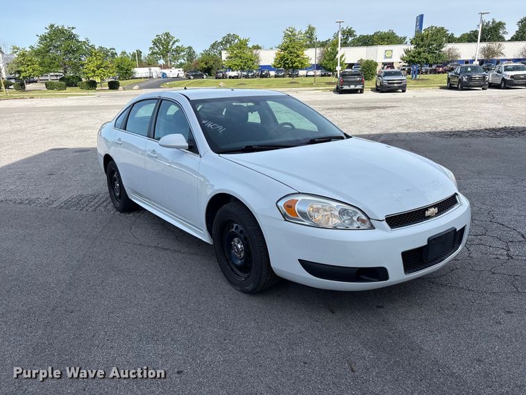 image for item FC2414 2016 Chevrolet Impala Police Cruiser 