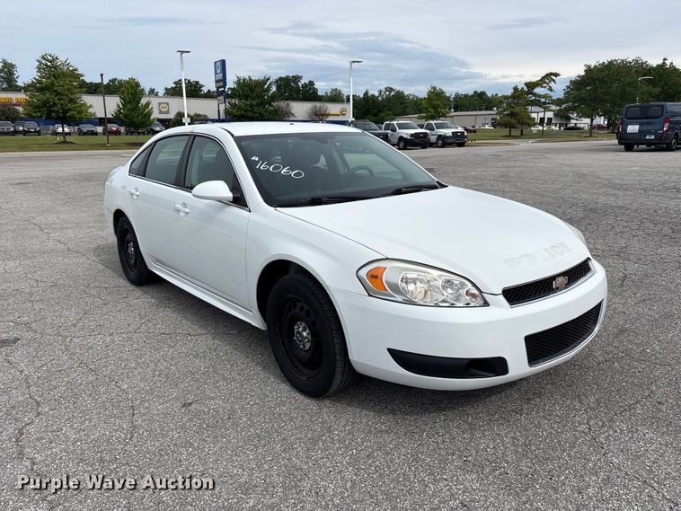 image for item FC2417 2016 Chevrolet Impala Police Cruiser 