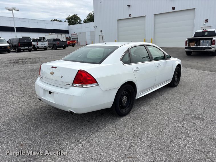 image for item FC2417 2016 Chevrolet Impala Police Cruiser 