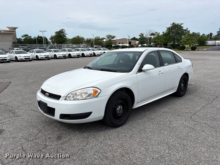 image for item FC2420 2016 Chevrolet Impala Police Cruiser 