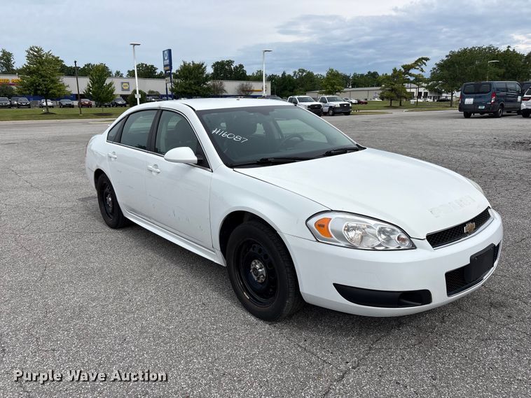 image for item FC2420 2016 Chevrolet Impala Police Cruiser 
