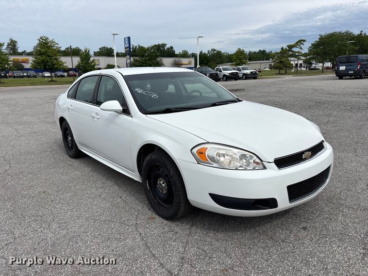 image for item FC2421 2016 Chevrolet Impala Police Cruiser 