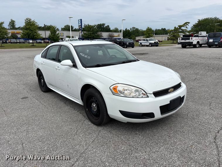 image for item FC2422 2016 Chevrolet Impala Police Cruiser 