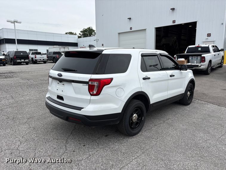 image for item FC2425 2018 Ford Explorer Police Interceptor SUV