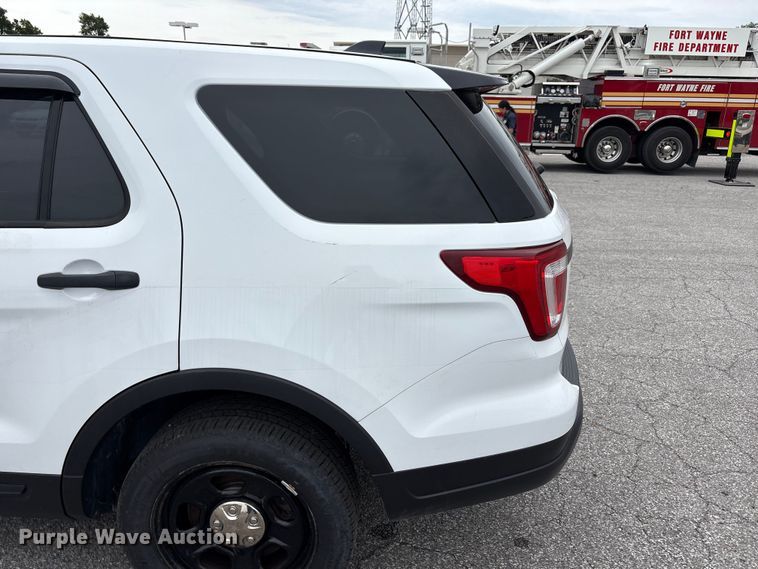 image for item FC2425 2018 Ford Explorer Police Interceptor SUV
