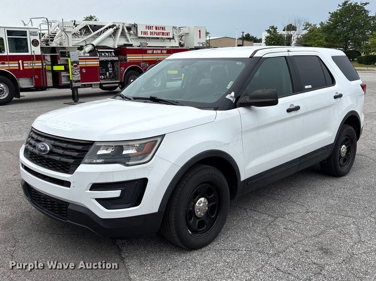 image for item FC2426 2018 Ford Explorer Police Interceptor SUV