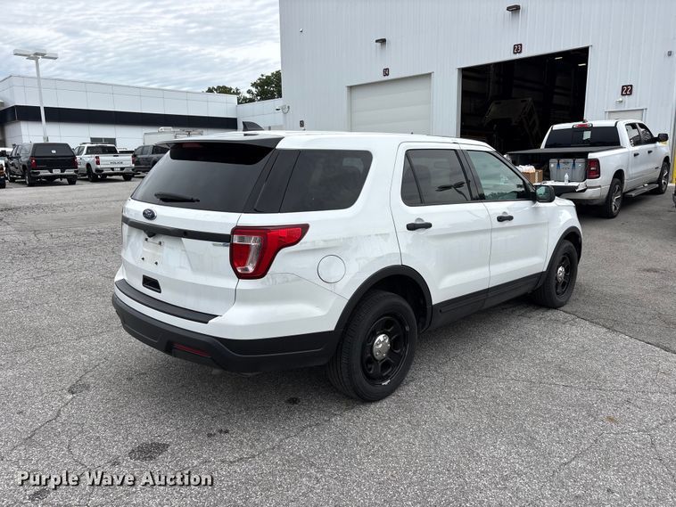 image for item FC2426 2018 Ford Explorer Police Interceptor SUV