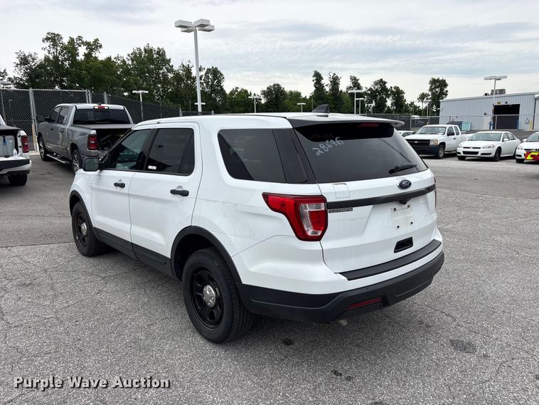 image for item FC2426 2018 Ford Explorer Police Interceptor SUV