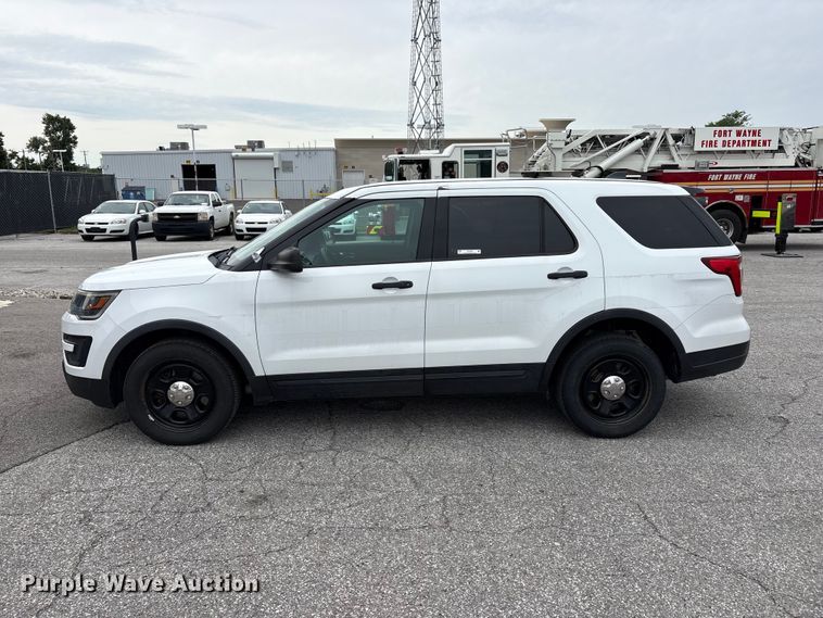 image for item FC2426 2018 Ford Explorer Police Interceptor SUV