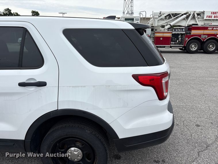 image for item FC2426 2018 Ford Explorer Police Interceptor SUV