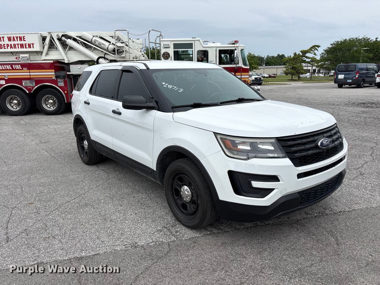 image for item FC2427 2018 Ford Explorer Police Interceptor SUV
