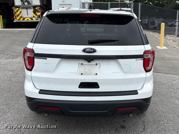 image for item FC2427 2018 Ford Explorer Police Interceptor SUV