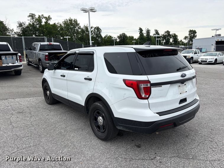 image for item FC2427 2018 Ford Explorer Police Interceptor SUV