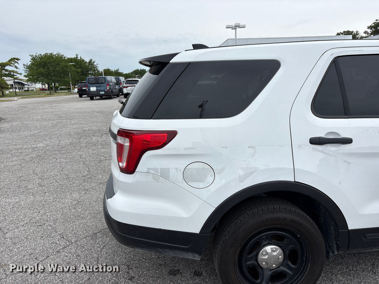 image for item FC2427 2018 Ford Explorer Police Interceptor SUV