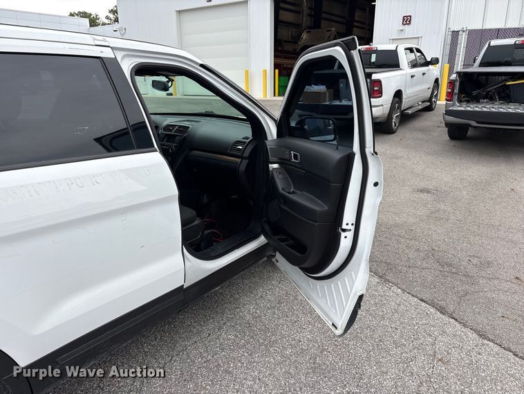 image for item FC2427 2018 Ford Explorer Police Interceptor SUV