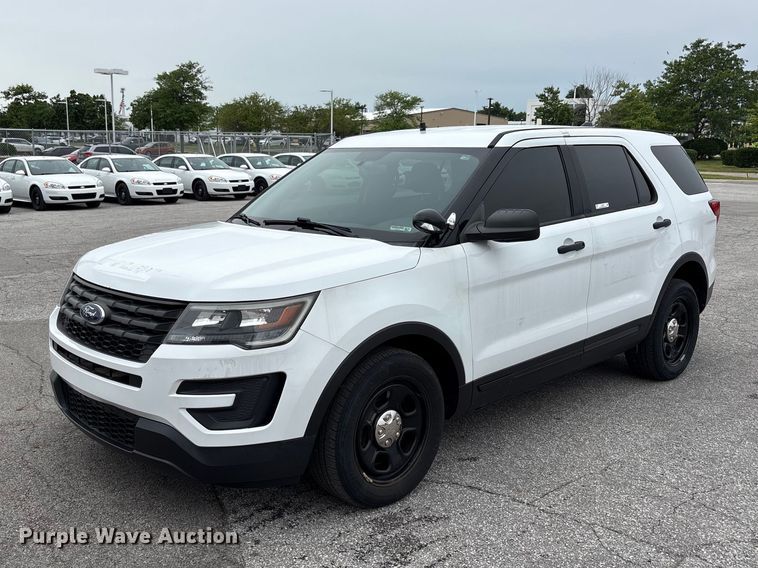 image for item FC2428 2018 Ford Explorer Police Interceptor SUV
