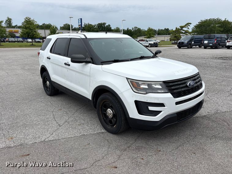 image for item FC2428 2018 Ford Explorer Police Interceptor SUV