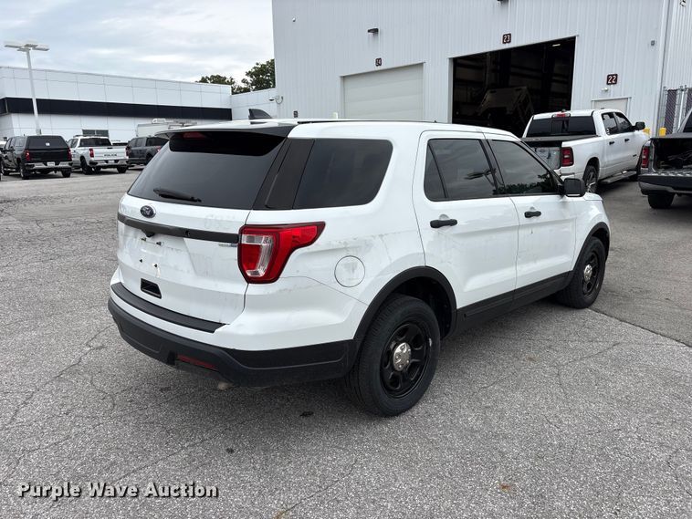 image for item FC2428 2018 Ford Explorer Police Interceptor SUV