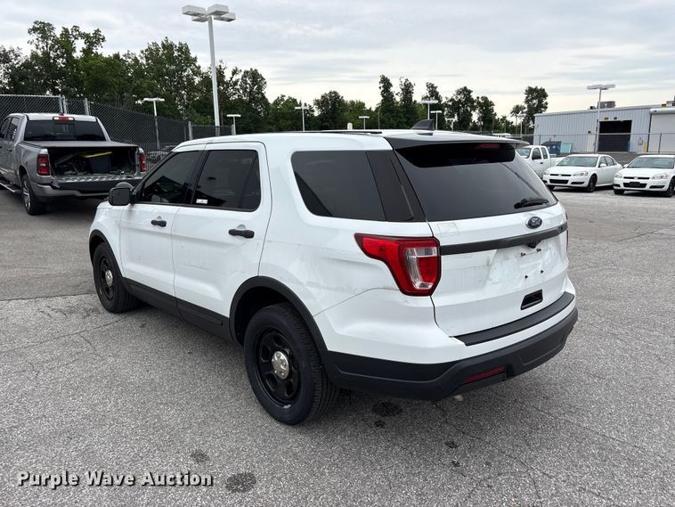 image for item FC2428 2018 Ford Explorer Police Interceptor SUV