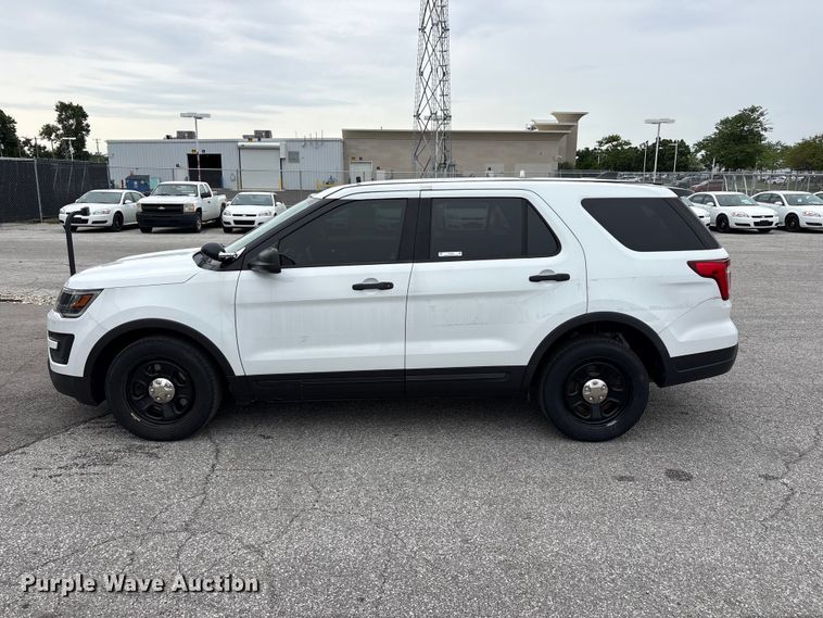 image for item FC2428 2018 Ford Explorer Police Interceptor SUV