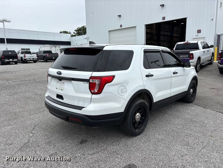 image for item FC2430 2018 Ford Explorer Police Interceptor SUV