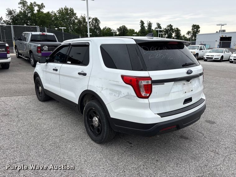 image for item FC2430 2018 Ford Explorer Police Interceptor SUV