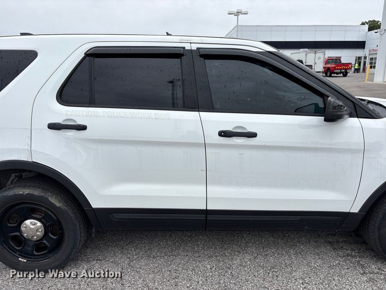 image for item FC2430 2018 Ford Explorer Police Interceptor SUV