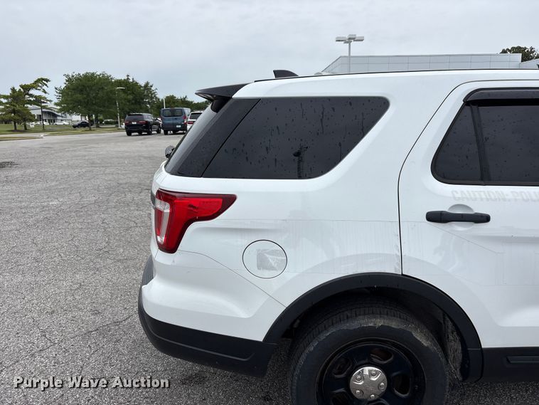image for item FC2430 2018 Ford Explorer Police Interceptor SUV