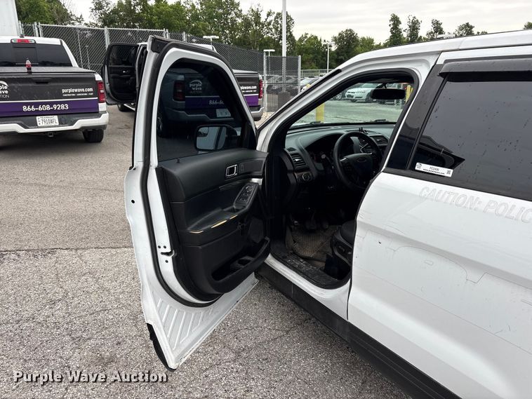 image for item FC2430 2018 Ford Explorer Police Interceptor SUV