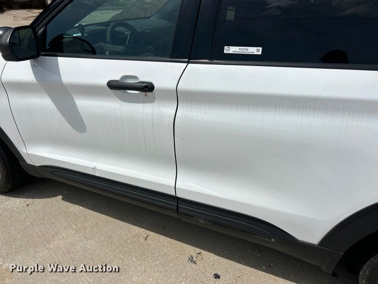 image for item FC2756 2020 Ford Explorer Police SUV