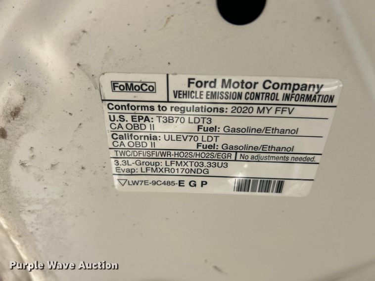 image for item FC2756 2020 Ford Explorer Police SUV