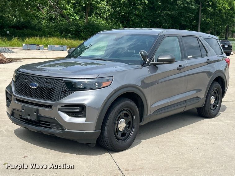 image for item FC2757 2022 Ford Explorer Police SUV