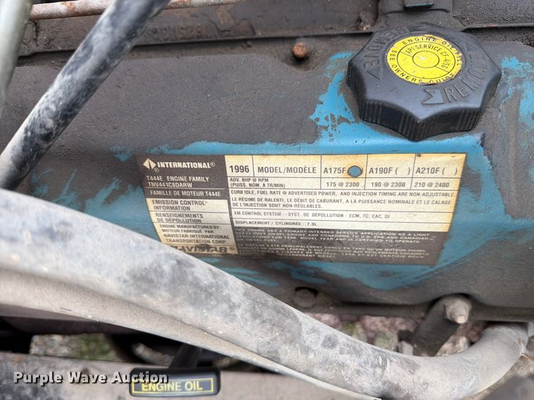 image for item FC3122 1997 International 4700 dump truck